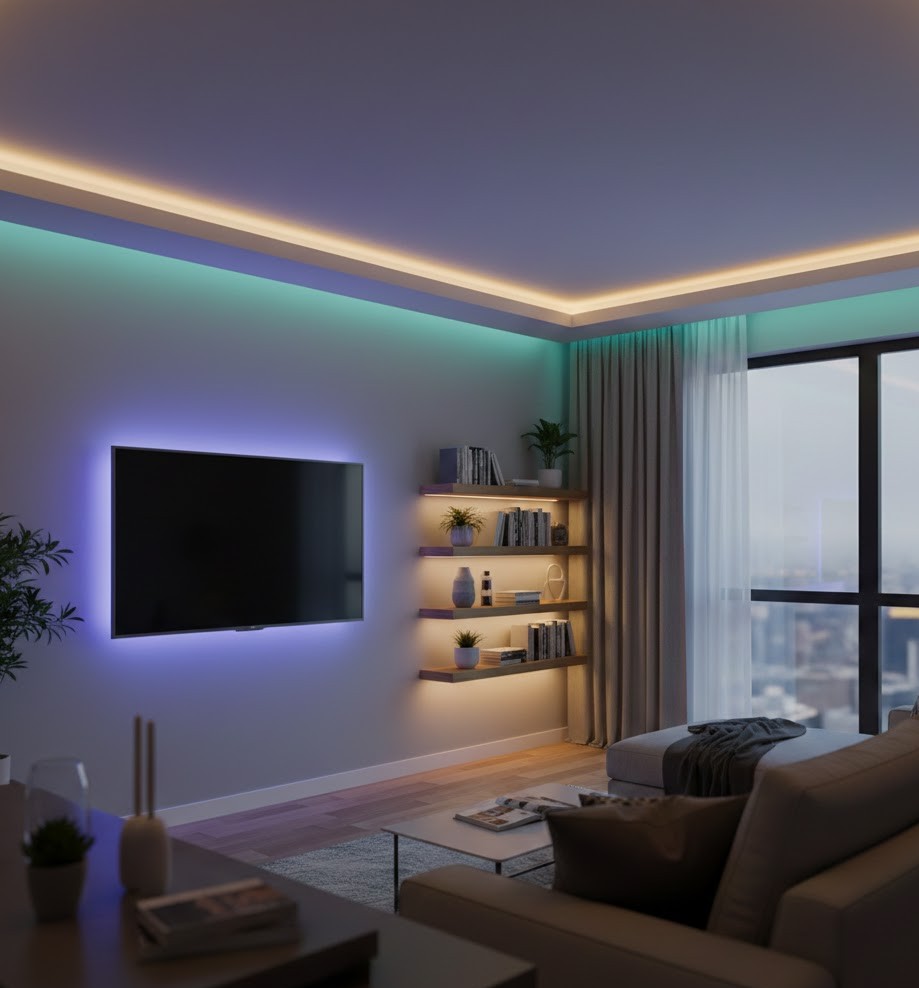 Home Decor with LED lights