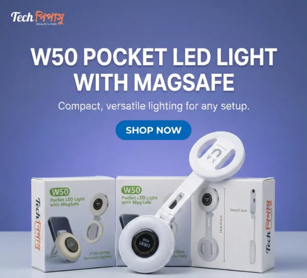 W50 Smartphone Pocket LED Light